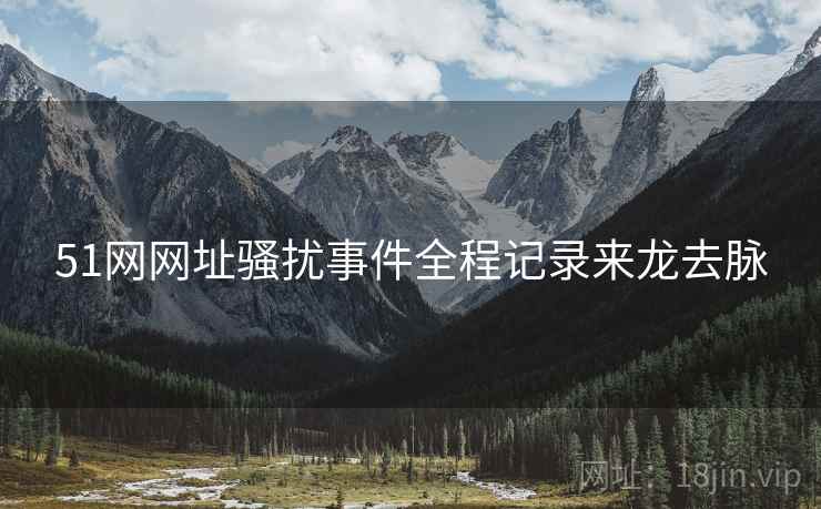 51网网址骚扰事件全程记录来龙去脉