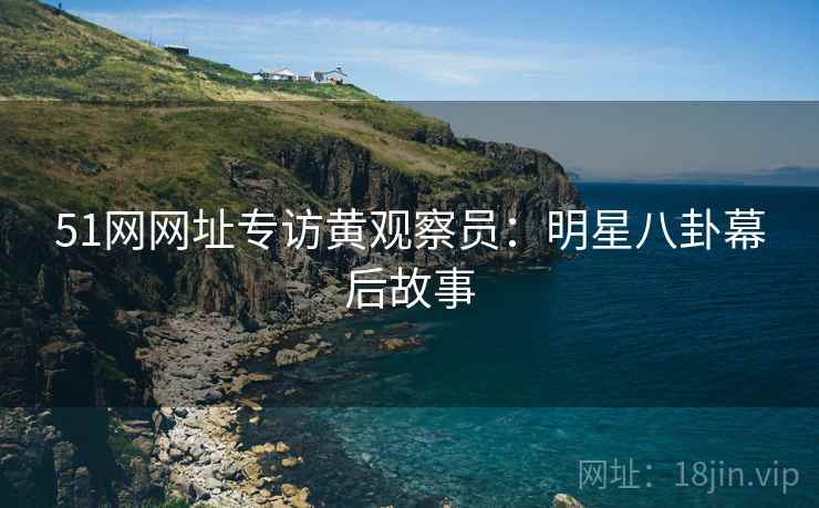 51网网址专访黄观察员：明星八卦幕后故事