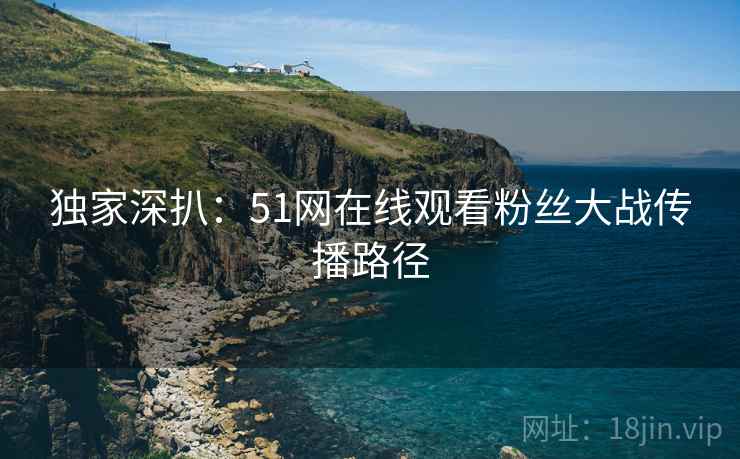 独家深扒：51网在线观看粉丝大战传播路径